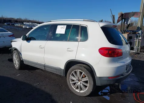 2013 Volkswagen Tiguan S/Se/Sel from USA, damaged, VIN WVGBV7AX1DW514727
